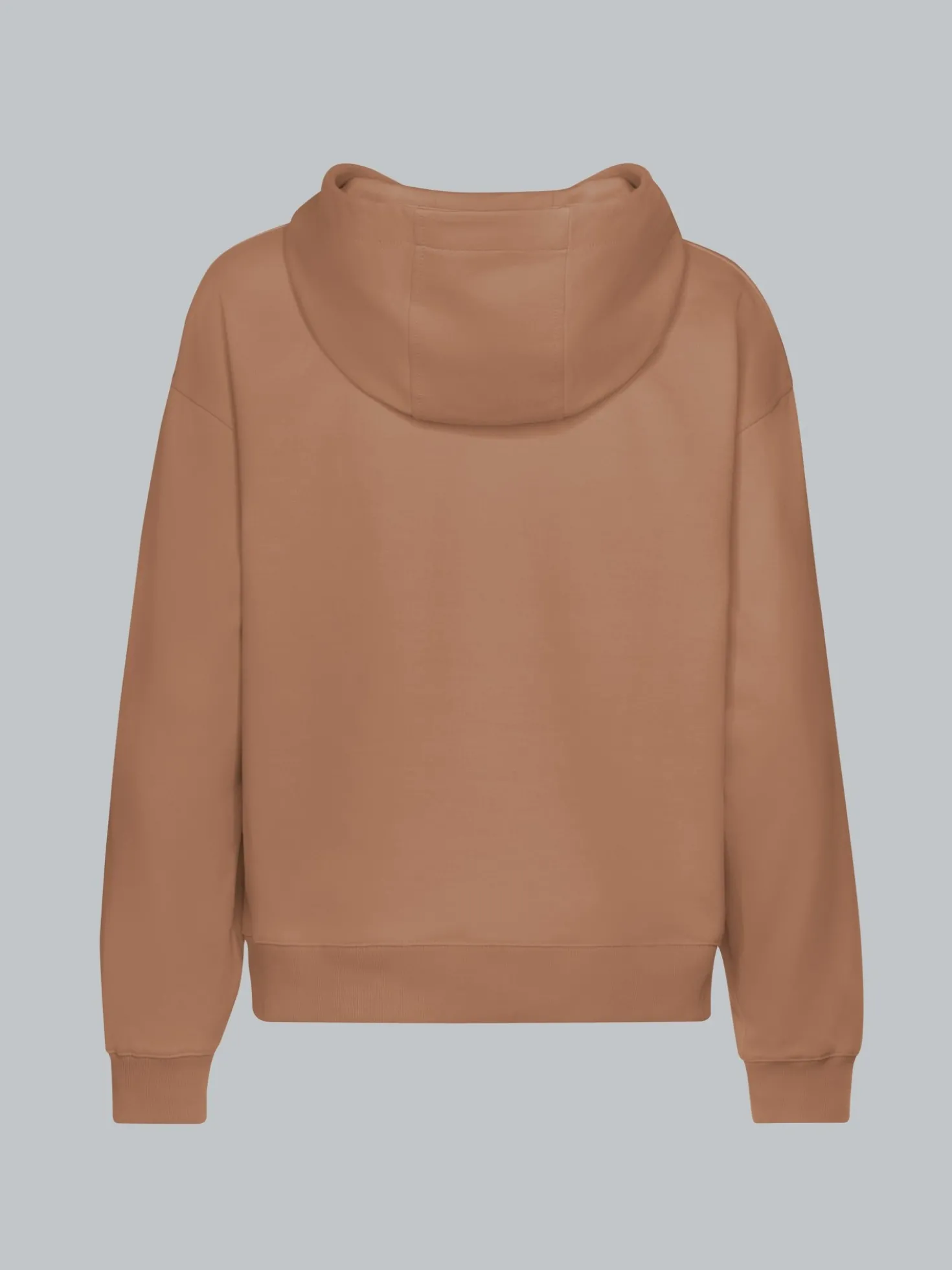 Dünner Oversize-Hoodie Haselnuss