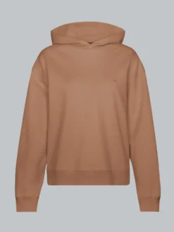 Dünner Oversize-Hoodie Haselnuss
