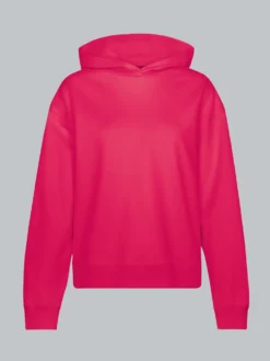 Dünner Oversize-Hoodie Koralle