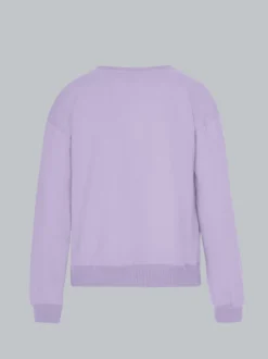 Dünnes Sweatshirt Flieder