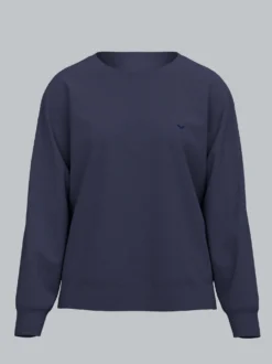 Dünnes Sweatshirt in weicher Qualität Deep-purple