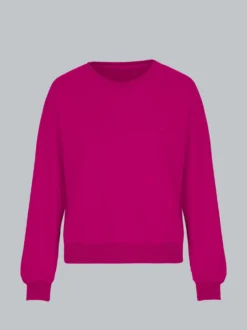 Dünnes Sweatshirt Magenta