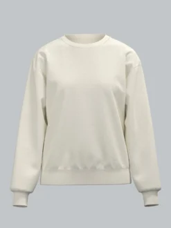 Dünnes Sweatshirt Natur