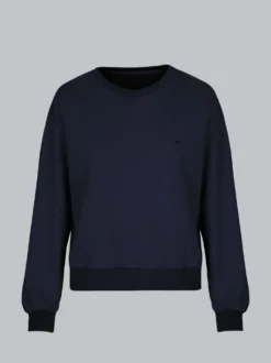 Dünnes Sweatshirt Navy