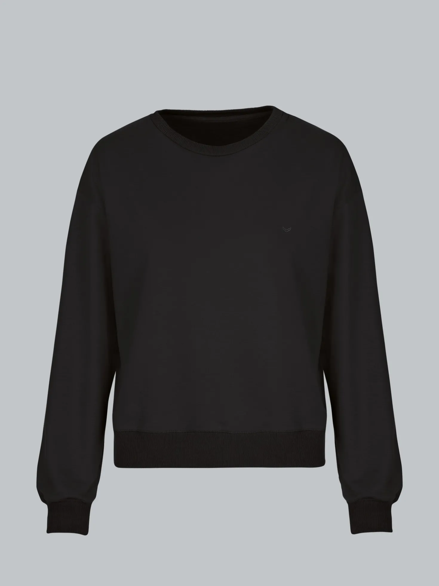 Dünnes Sweatshirt Schwarz