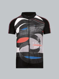 Fahrradjacke aus atmungsaktivem Material Schwarz