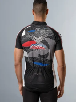 Fahrradjacke aus atmungsaktivem Material Schwarz