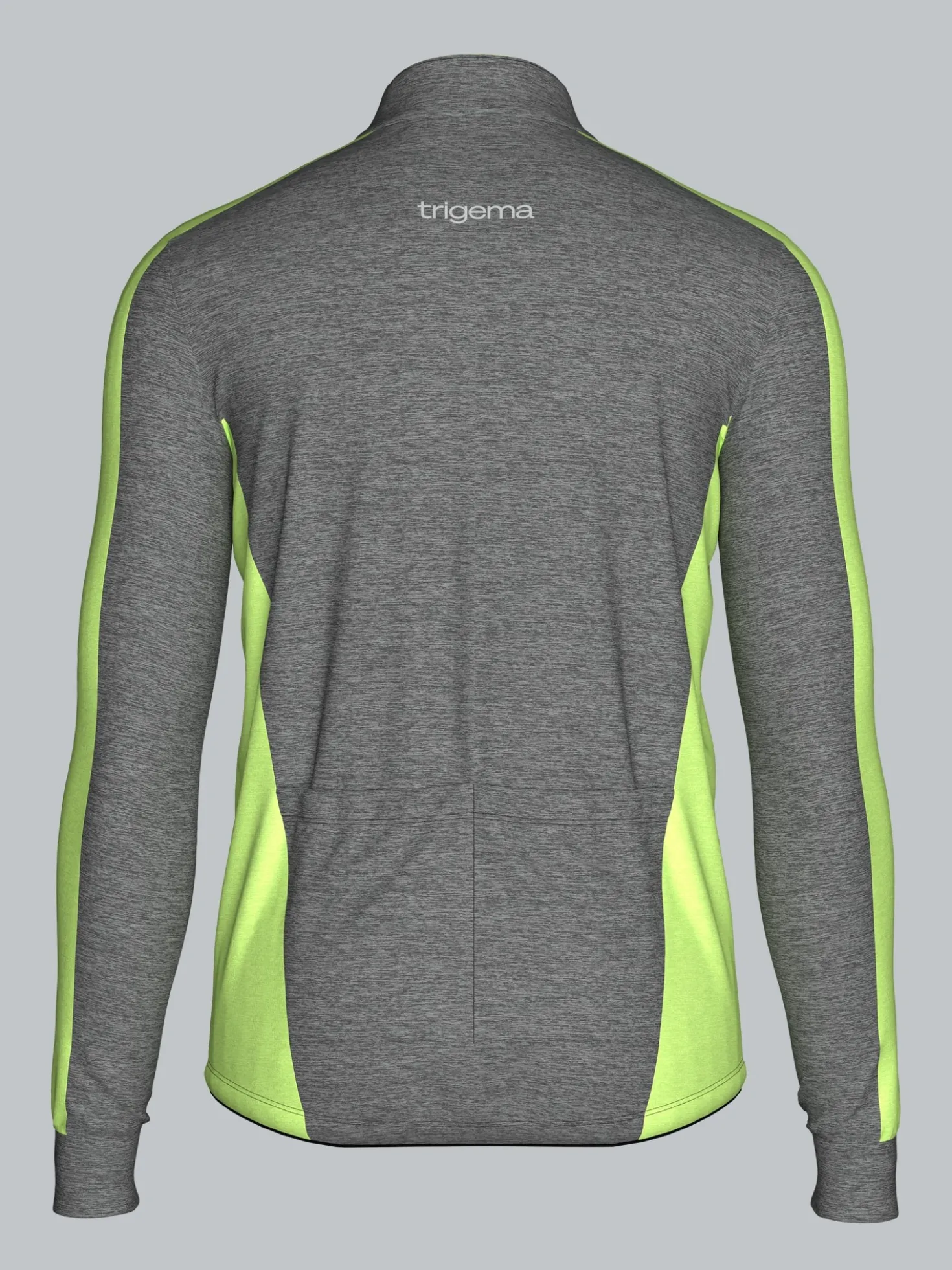 Fahrradjacke mit kontrastfarbigen Elementen Schwarz/bunt