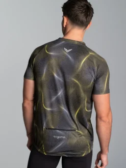 Fahrradjacke mit praktischer Rückentasche Schwarz