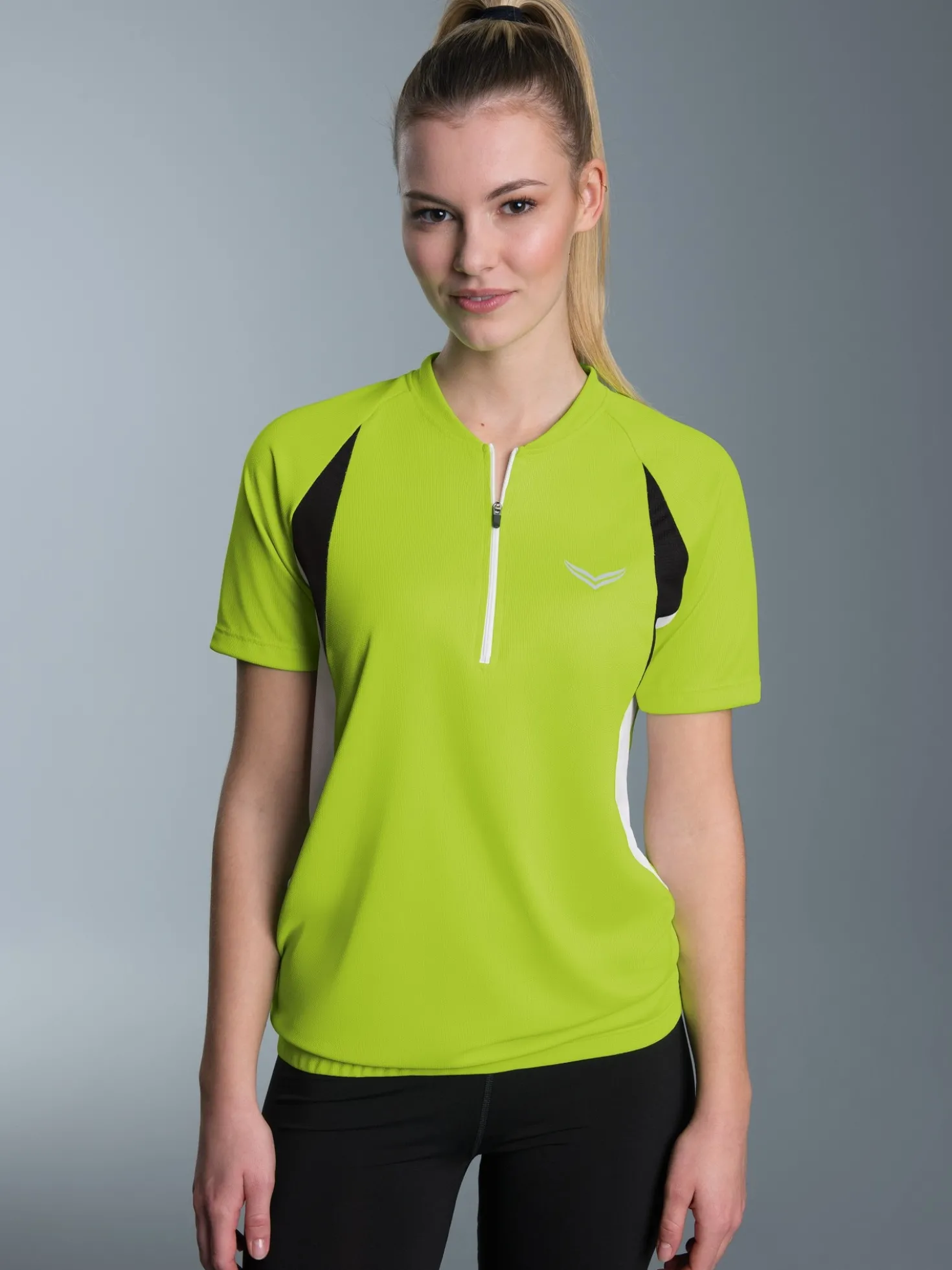 Fahrradtrikot mit praktischer Rückentasche Lemon