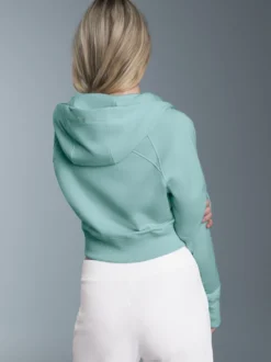 Figurbetonte Kapuzenjacke Gletscher