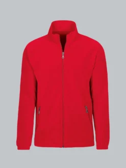 Fleecejacke Kirsch
