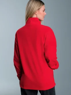 Fleecejacke Kirsch