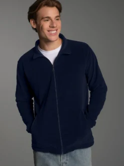 Fleecejacke Navy