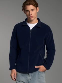 Fleecejacke Navy