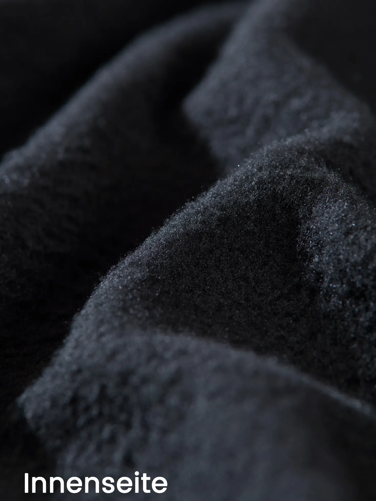 Fleecejacke Schwarz