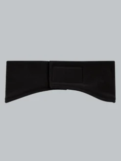 Fleecestirnband Schwarz