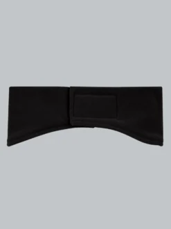 Fleecestirnband Schwarz