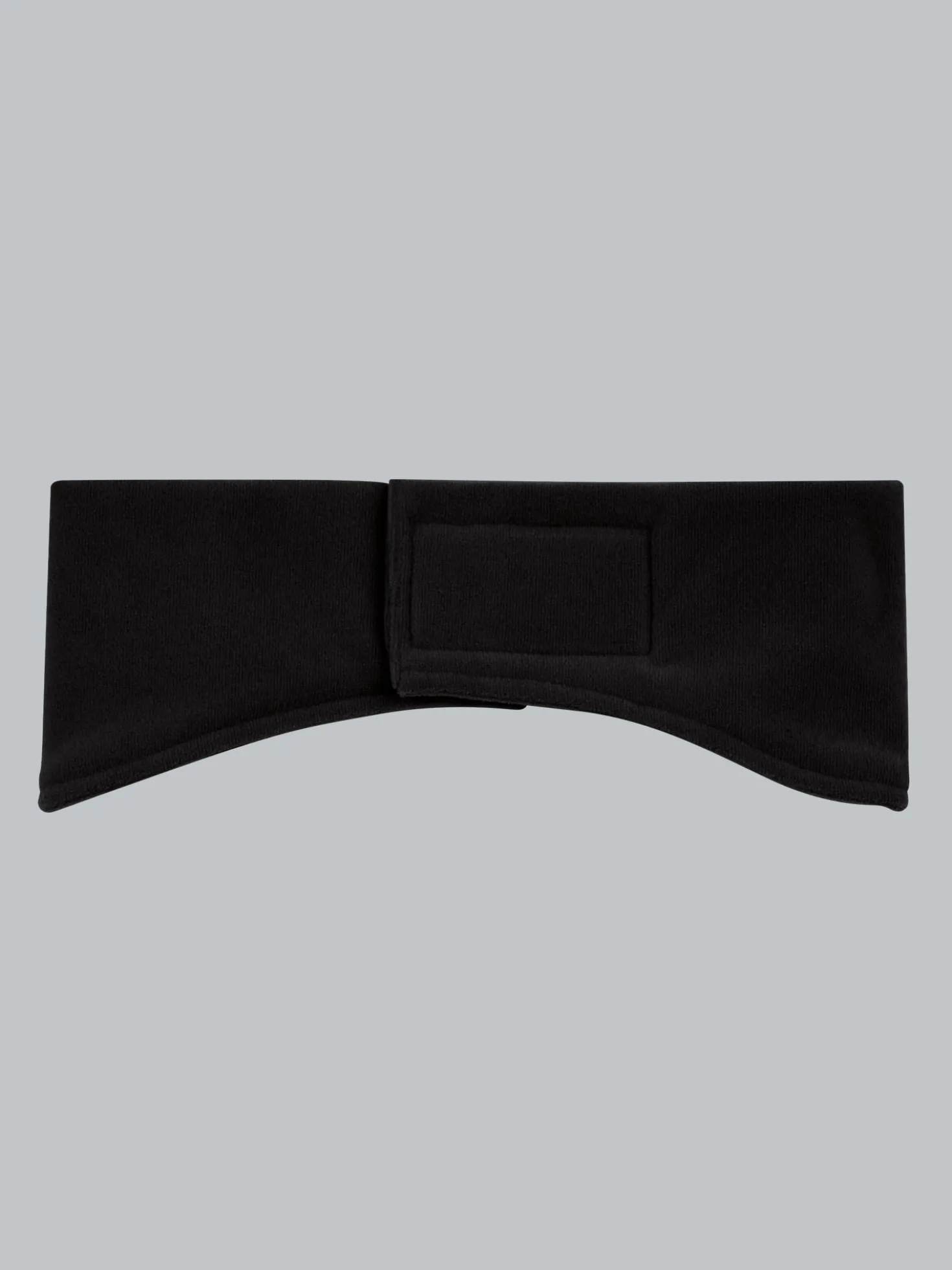 Fleecestirnband Schwarz
