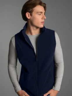 Fleeceweste Navy