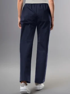 Freizeithose aus 100% Baumwolle Navy