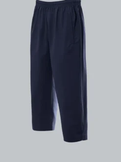 3/4 Freizeithose aus Baumwolle Navy