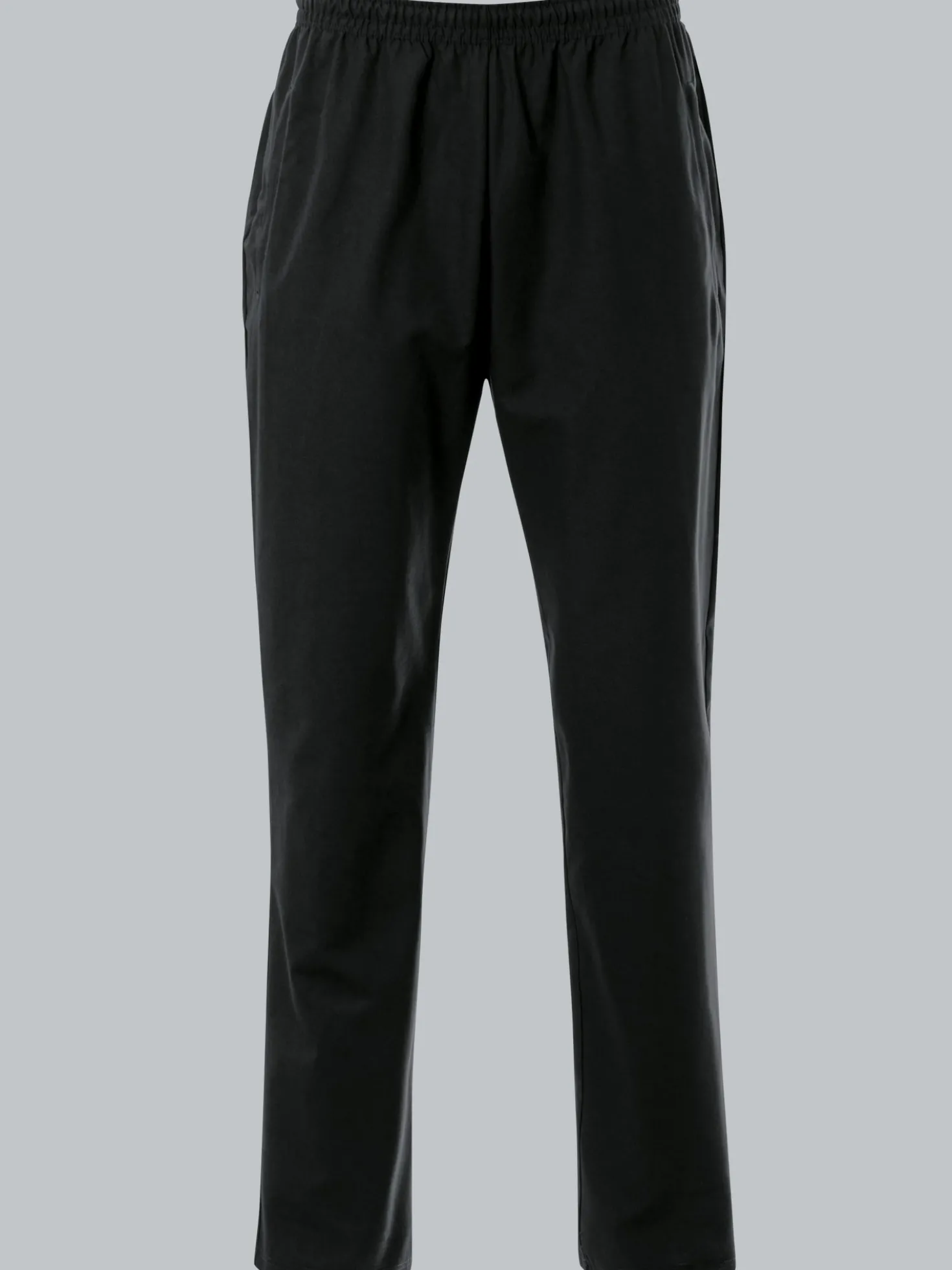 Freizeithose aus 100% Baumwolle Schwarz