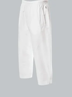 3/4 Freizeithose aus Baumwolle Weiss