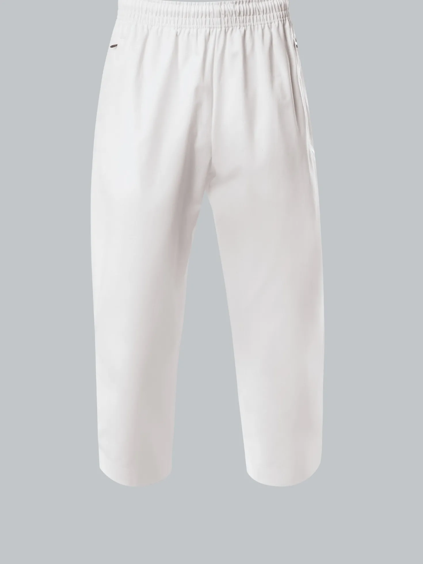 3/4 Freizeithose aus Baumwolle Weiss