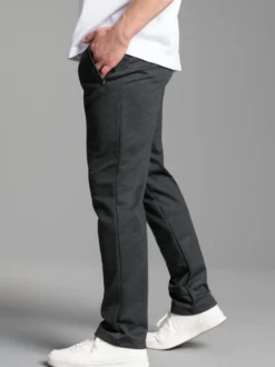 Freizeithose aus Sweat-Qualität Anthrazit-melange