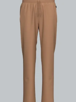 Freizeithose aus Sweat-Qualität Haselnuss