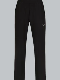 Freizeithose mit elastischer Kordel Schwarz