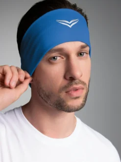 Haar-/Stirnband Electric-blue
