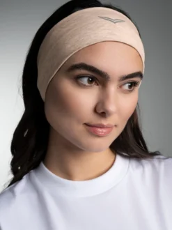 Haar-/Stirnband Sand-melange