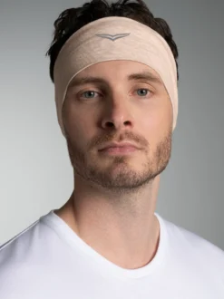 Haar-/Stirnband Sand-melange