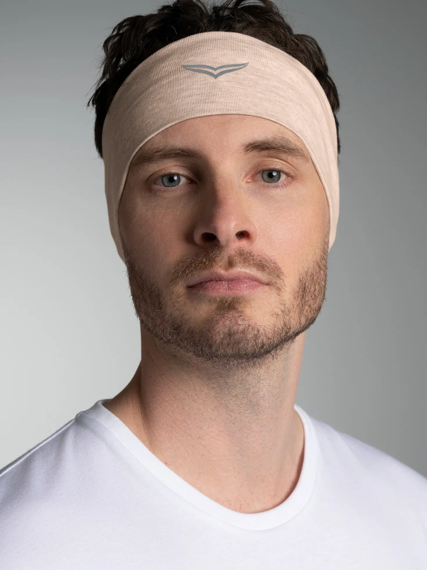 Haar-/Stirnband Sand-melange