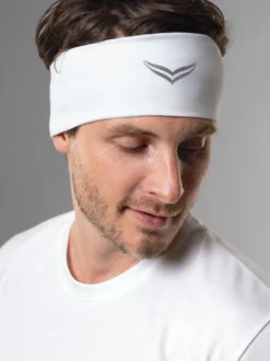 Haar-/Stirnband Weiss