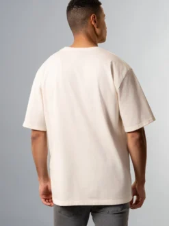 Heavy Oversized T-Shirt mit 3D-Motiv Natur