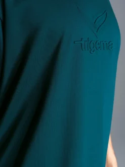 Heavy Oversized T-Shirt mit 3D-Motiv Saphir