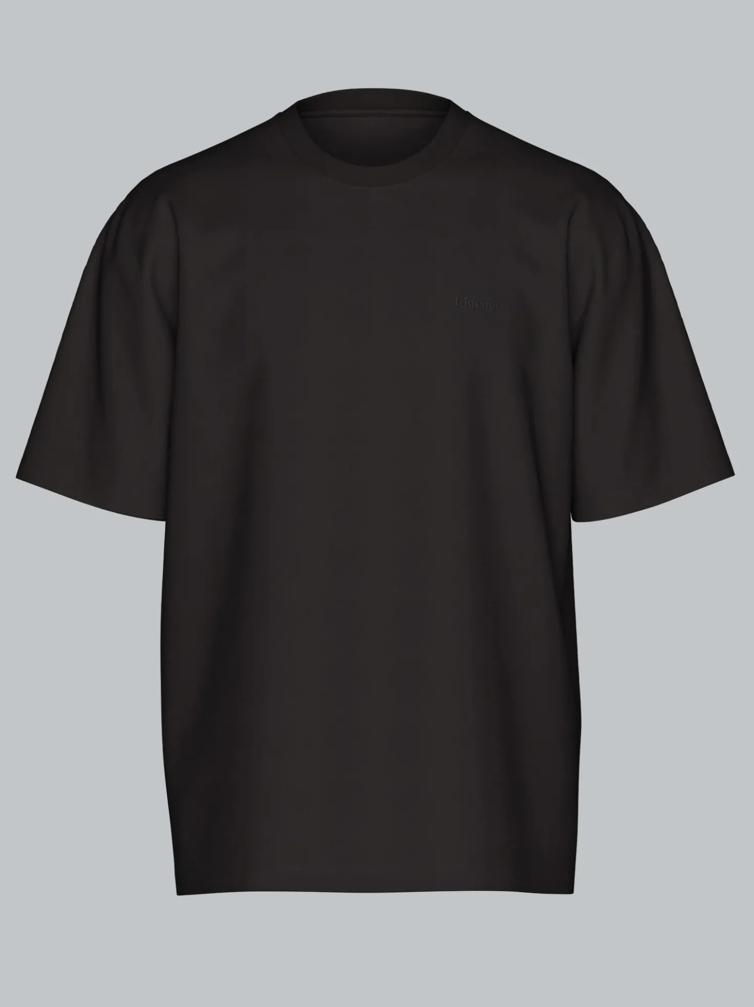 Heavy Oversized T-Shirt Schwarz