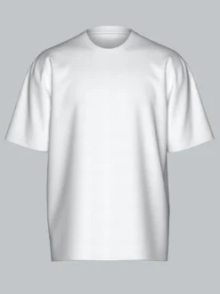 Heavy Oversized T-Shirt Weiss