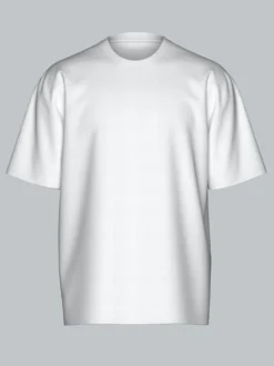 Heavy Oversized T-Shirt Weiss