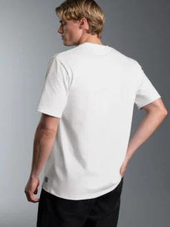 Heavy T-Shirt aus 100% recycelter Baumwolle Weiss