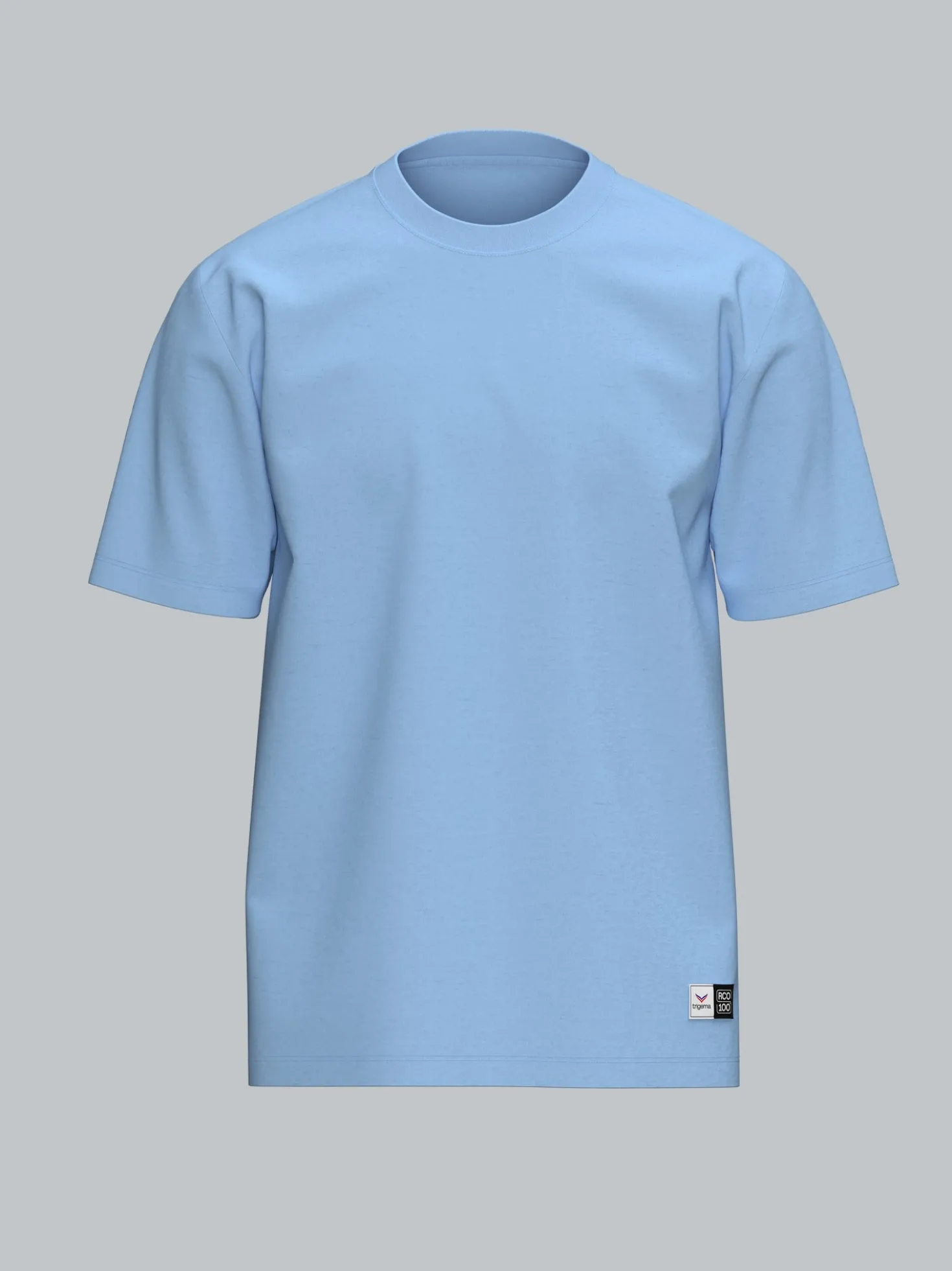Heavy T-Shirt aus 100% recycelter Baumwolle Horizont
