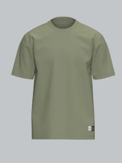 Heavy T-Shirt aus 100% recycelter Baumwolle Salbei