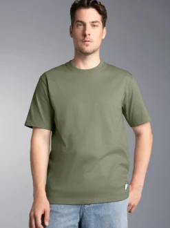 Heavy T-Shirt aus 100% recycelter Baumwolle Salbei
