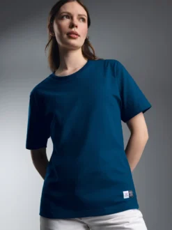 Heavy T-Shirt aus 100% recycelter Baumwolle Night-blue