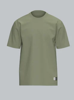 Heavy T-Shirt aus 100% recycelter Baumwolle Salbei
