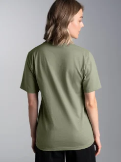 Heavy T-Shirt aus 100% recycelter Baumwolle Salbei