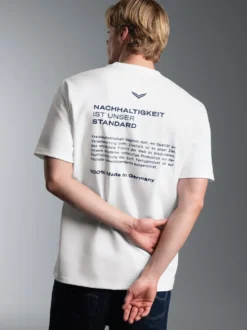 Heavy T-Shirt 100% Baumwolle Weiss